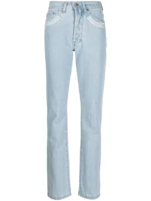 032 C Patchwork Organic Cotton Jeans