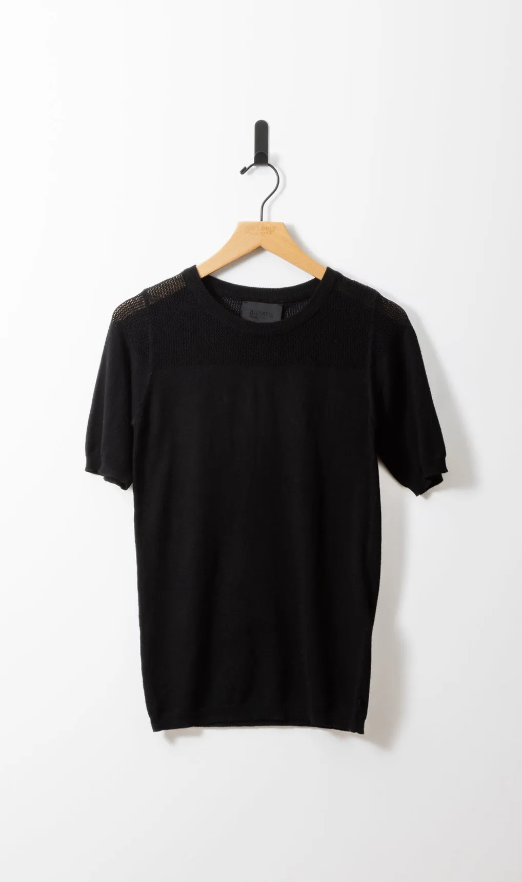 14GG COTTON SILK MESH KNIT TEE - CLEARANCE