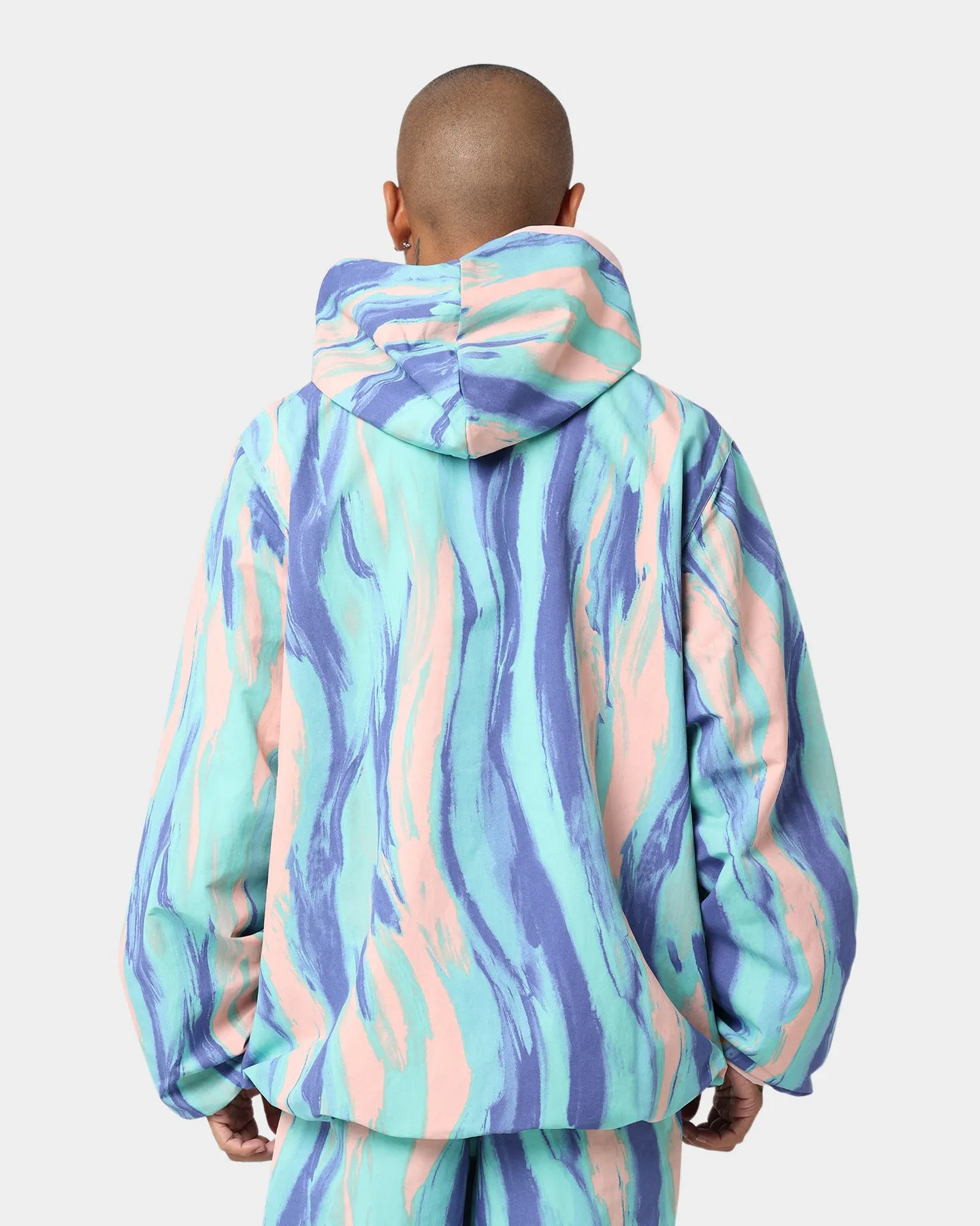 Adidas Marbled Paint Patrick Kyle Windbreaker Vapor Pink/Multi Colour