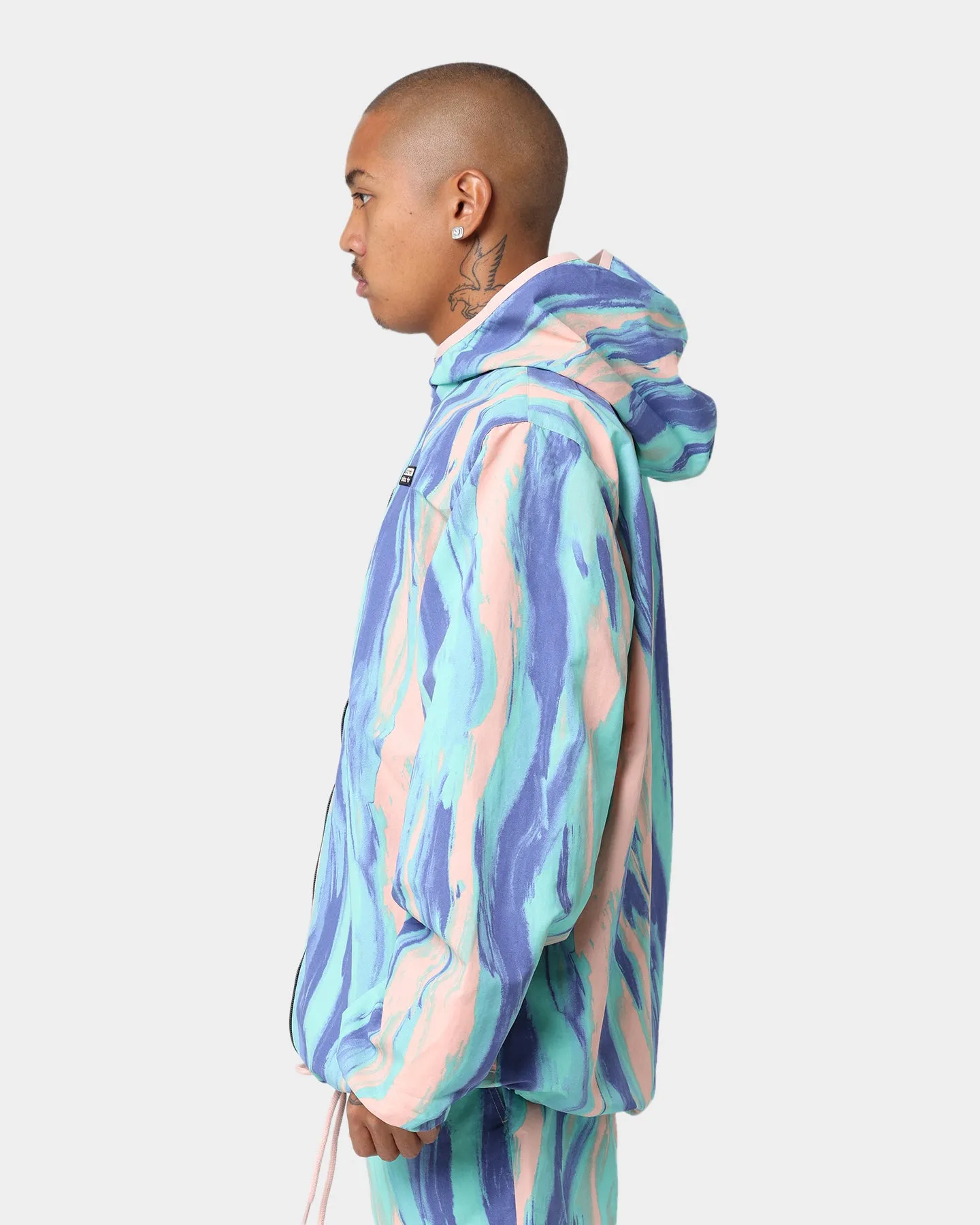 Adidas Marbled Paint Patrick Kyle Windbreaker Vapor Pink/Multi Colour