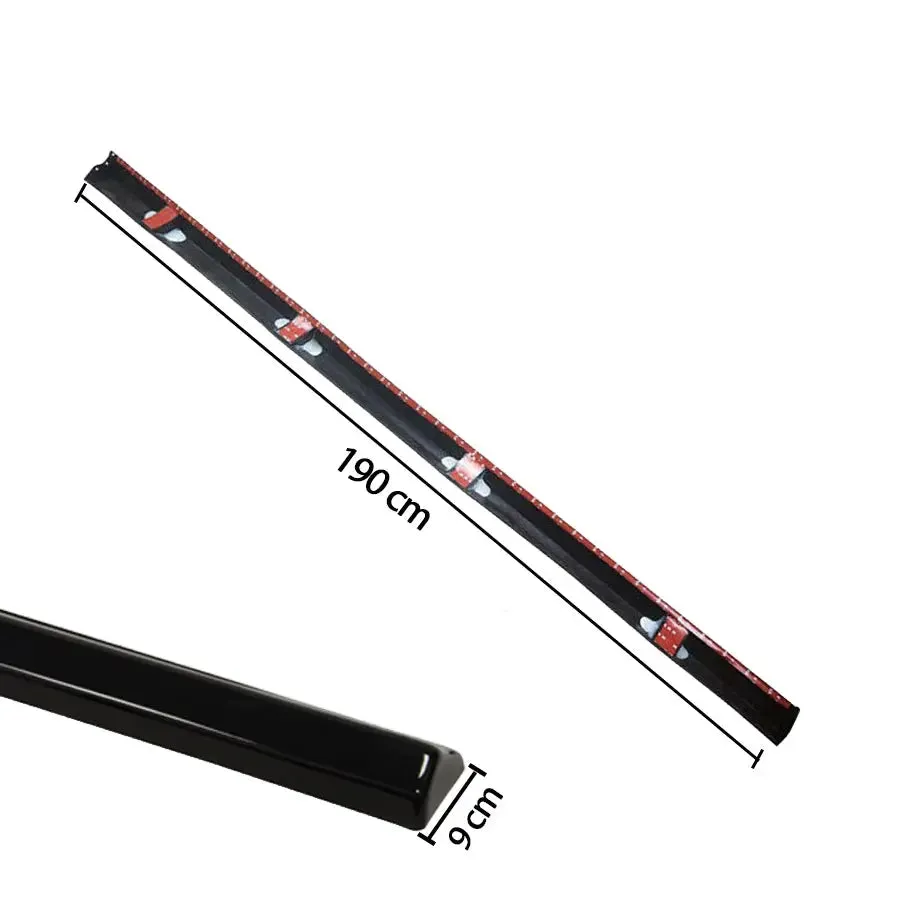 Audi A3 8V Sedan Gloss Black Side Skirts (15-19)