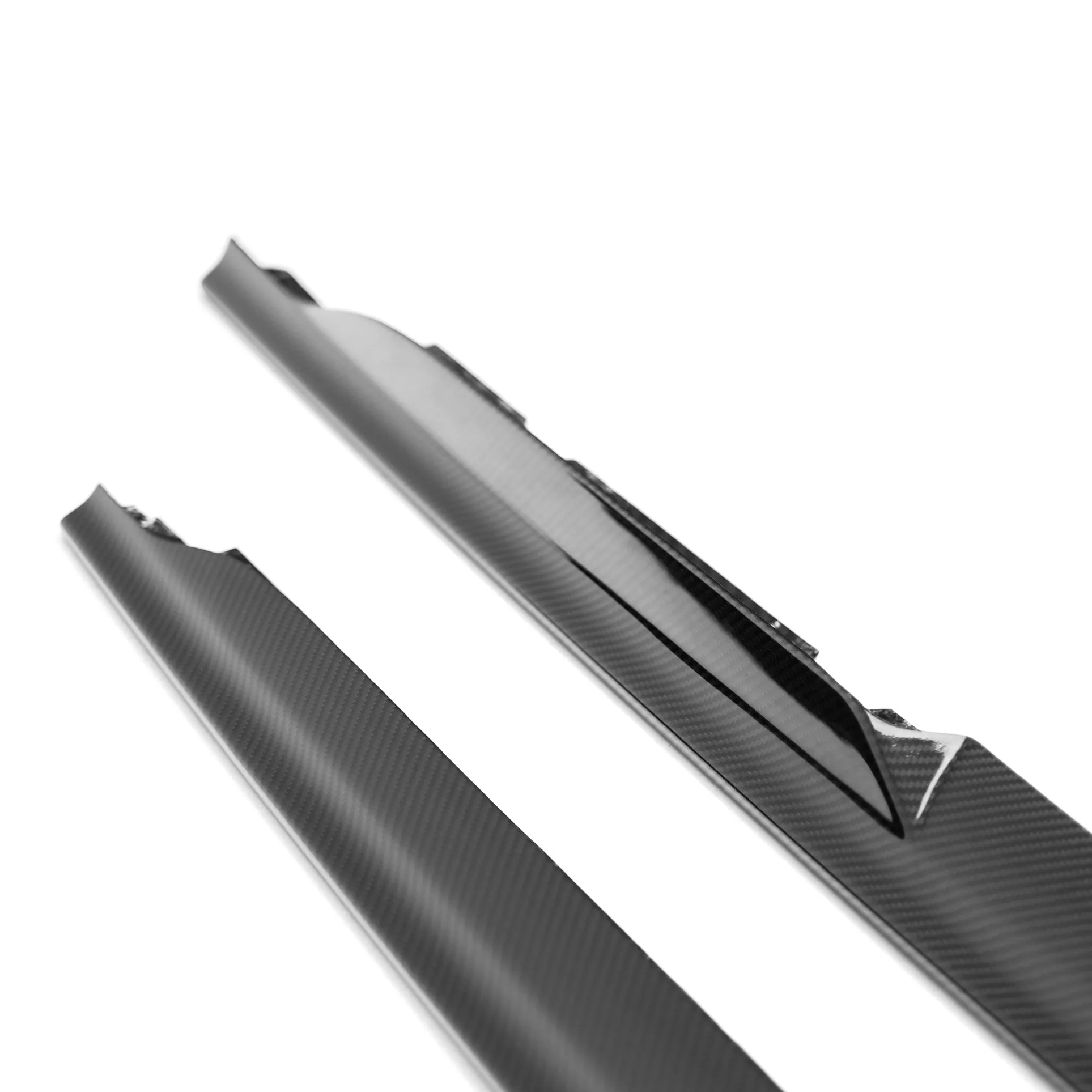 Audi R8 4S Facelift Pre-Preg Carbon Fibre Side Skirts by TRE
