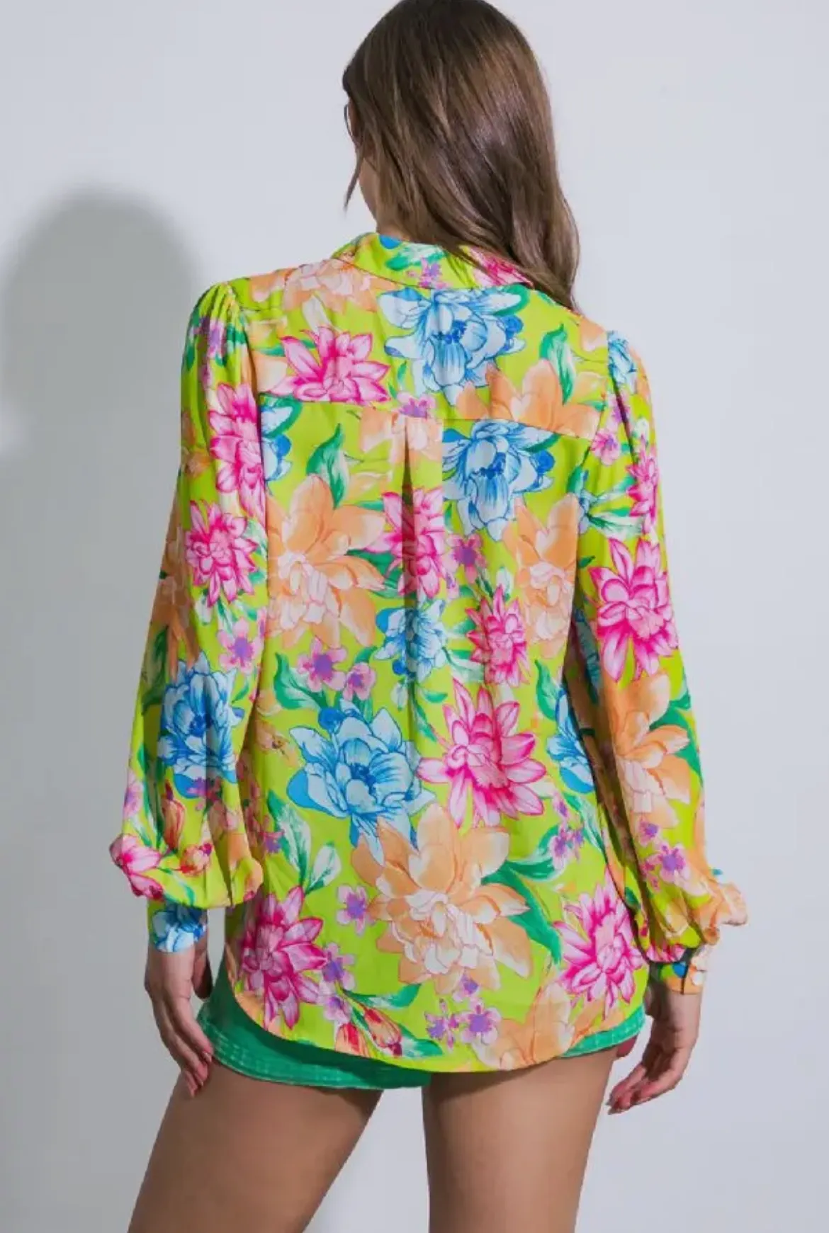 Be Bold Spring Floral Top