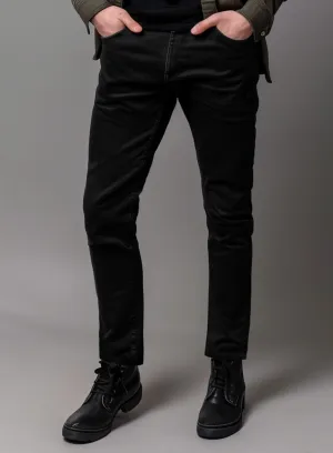 Black Overdyed Denim Jeans