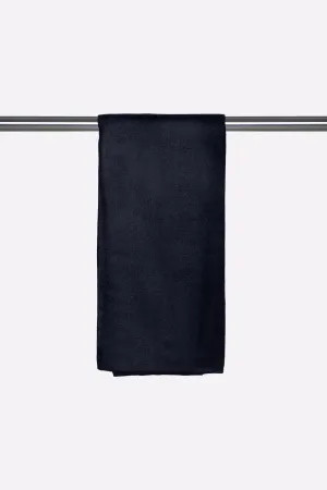 Black Plain Shawl