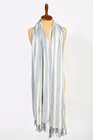 Blue Plain Dupatta