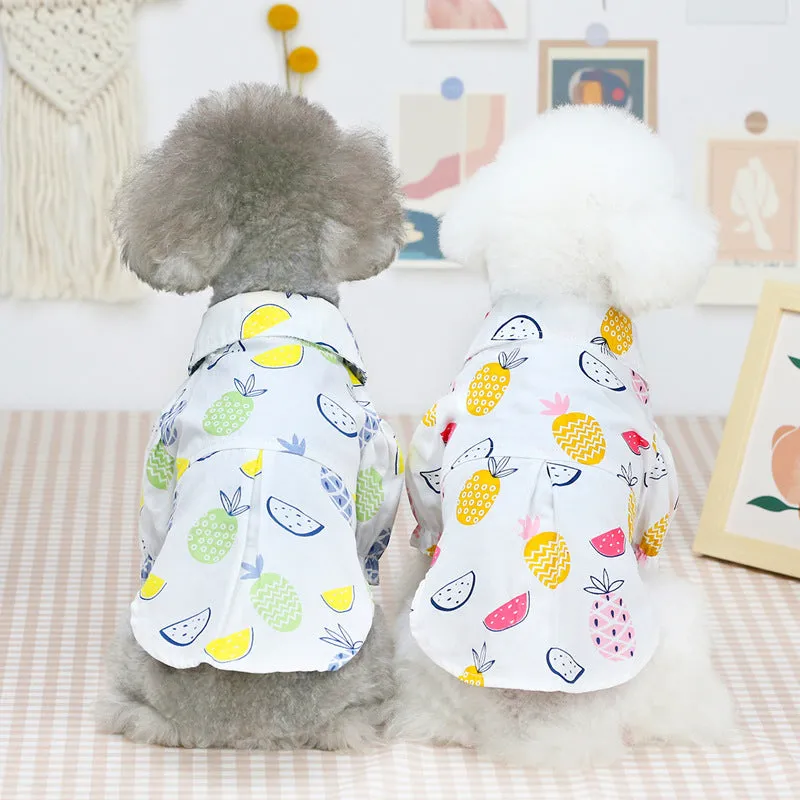 Breathable Dog Polo T-Shirts Summer Clothes