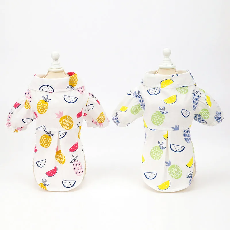 Breathable Dog Polo T-Shirts Summer Clothes