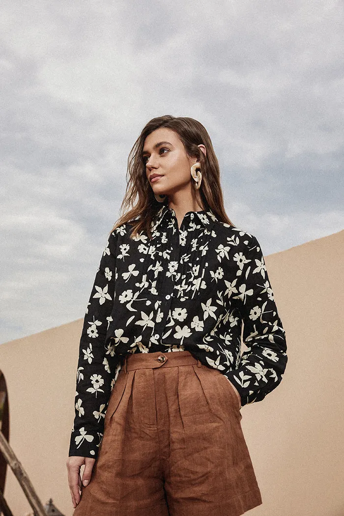 Breathable Floral Printed Shirt