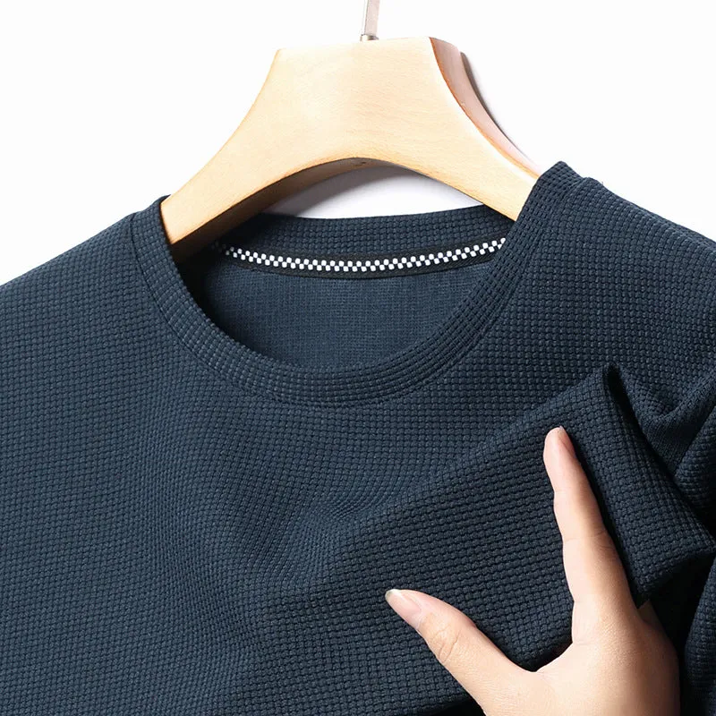 Breathable Waffle Weave T-shirt