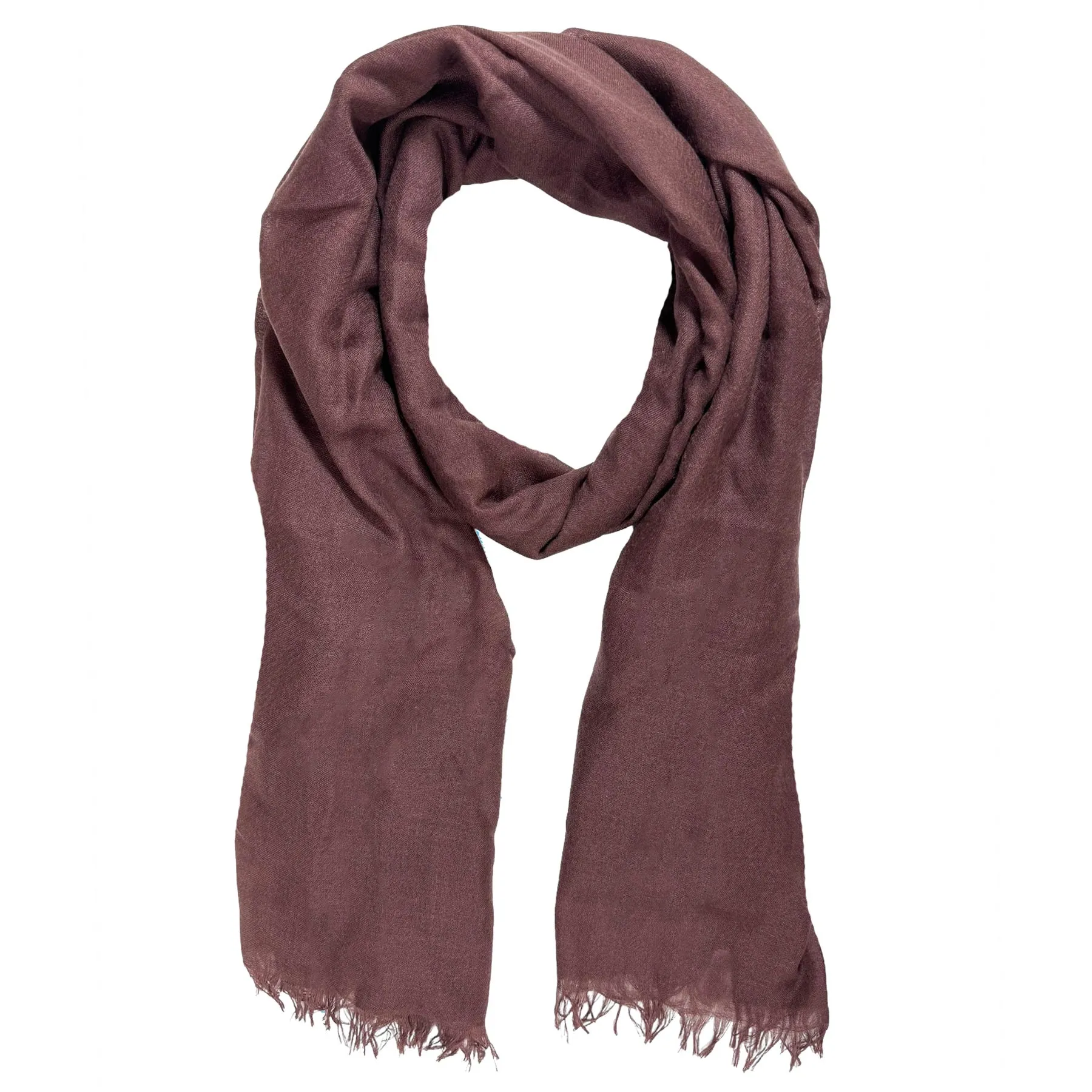 Brunello Cucinelli Cashmere Scarf Plum - Large Luxury Women Shawl SALE