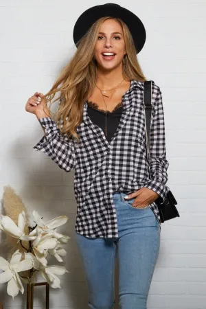Buffalo Check Button Down Top - All Sales Final
