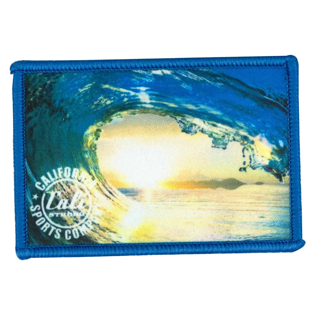 CALI Strong Wave Hook-and-Loop 2x3 Morale Patch