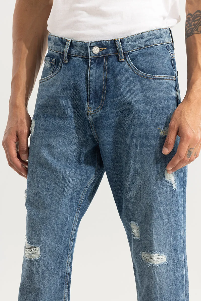 Castor Classic Blue Baggy Jeans