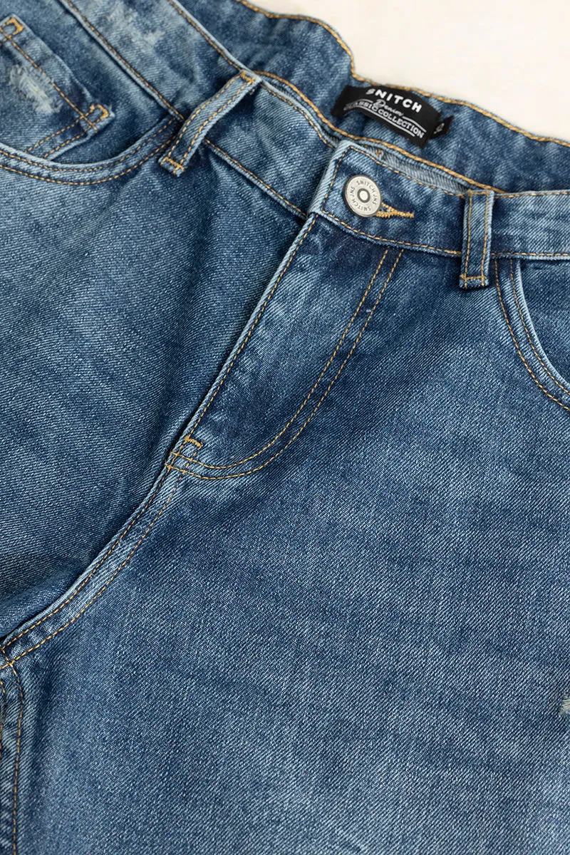 Castor Classic Blue Baggy Jeans