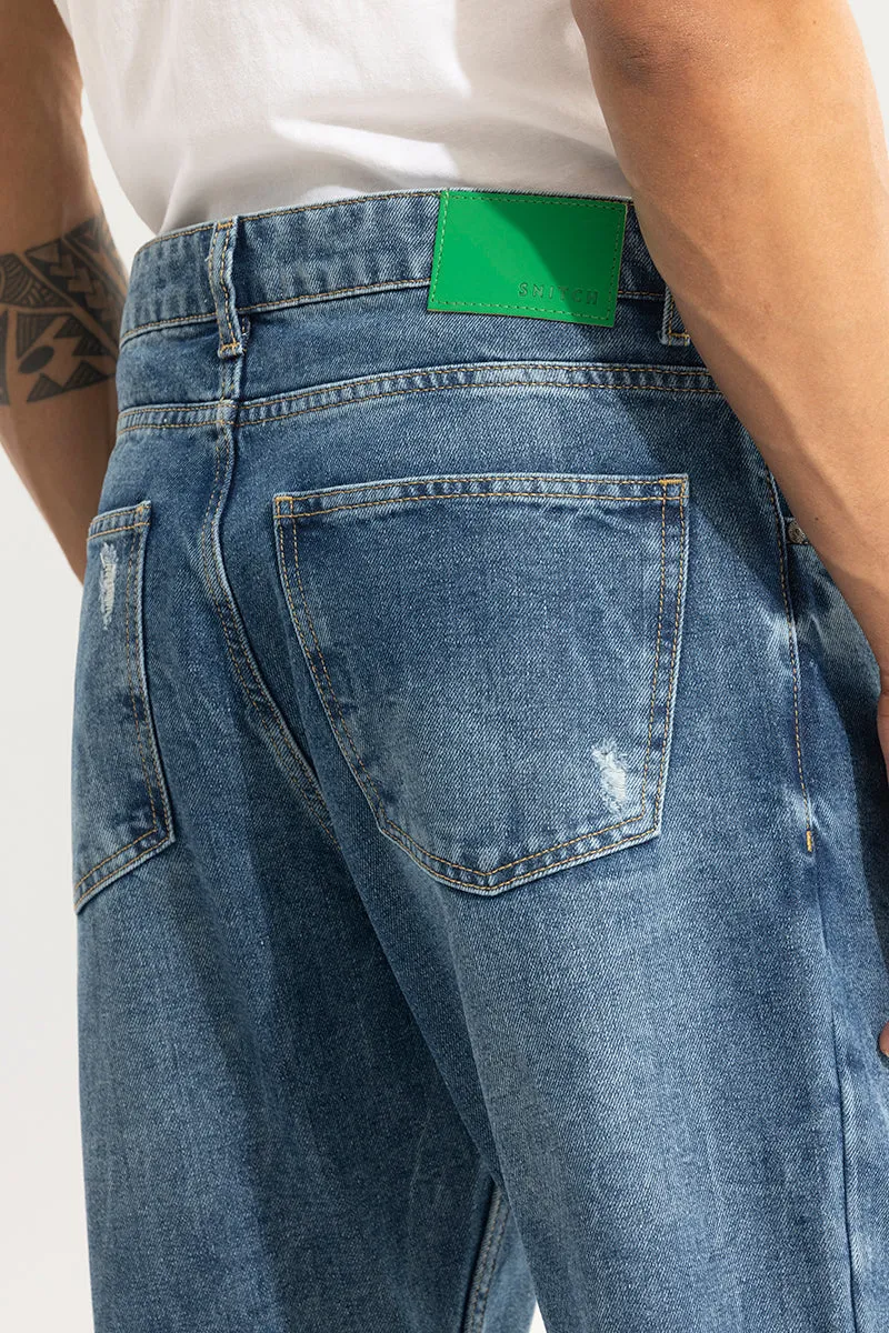 Castor Classic Blue Baggy Jeans