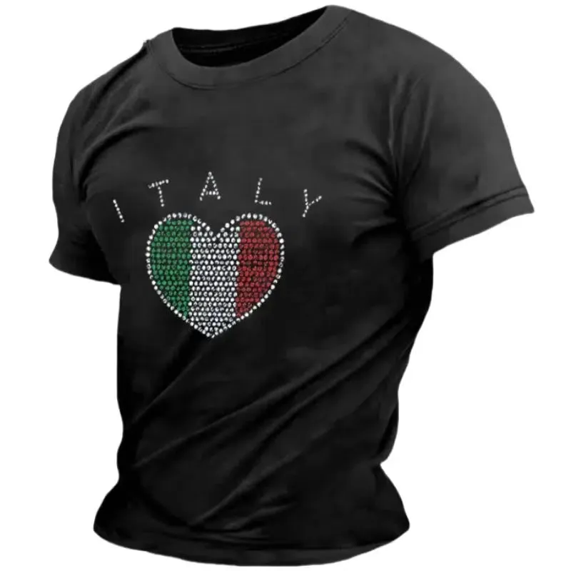 Casual O-Neck Summer Breathable T-Shirt