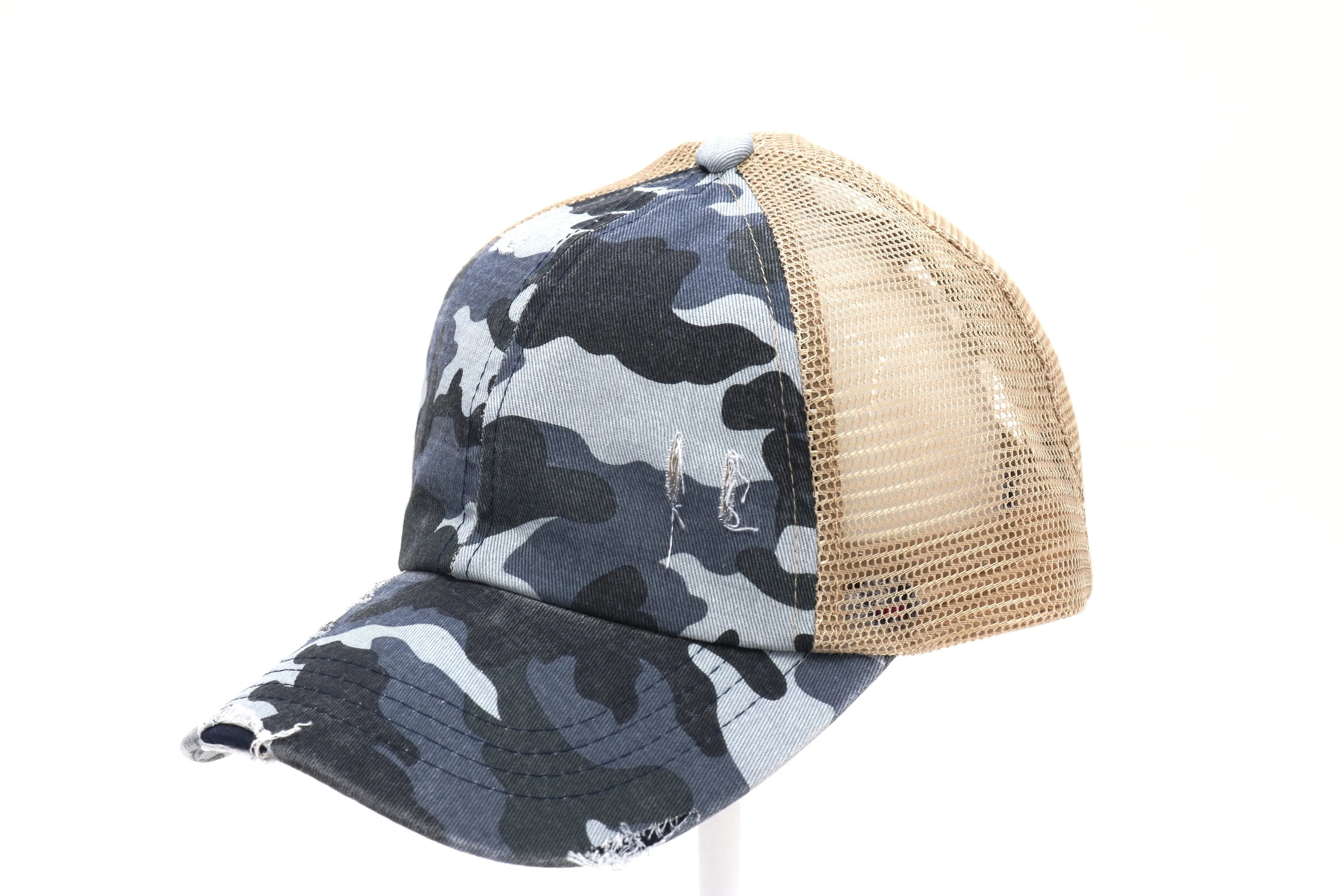 CC Cross Back Cap, Camo, 5 Colors