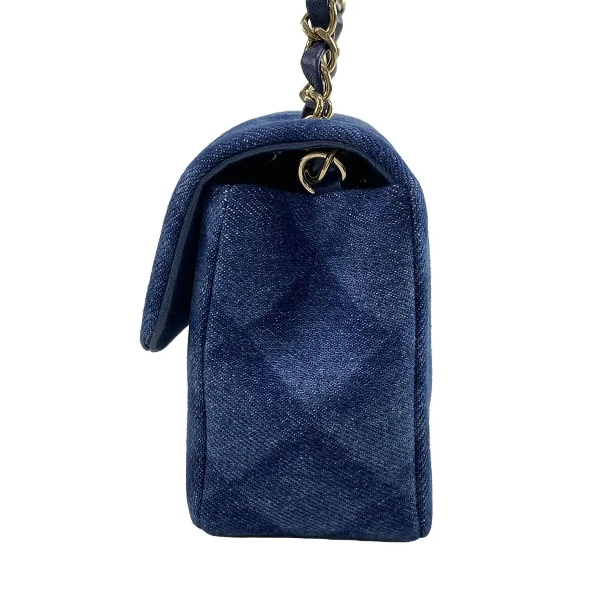 Chanel mini denim classic bag