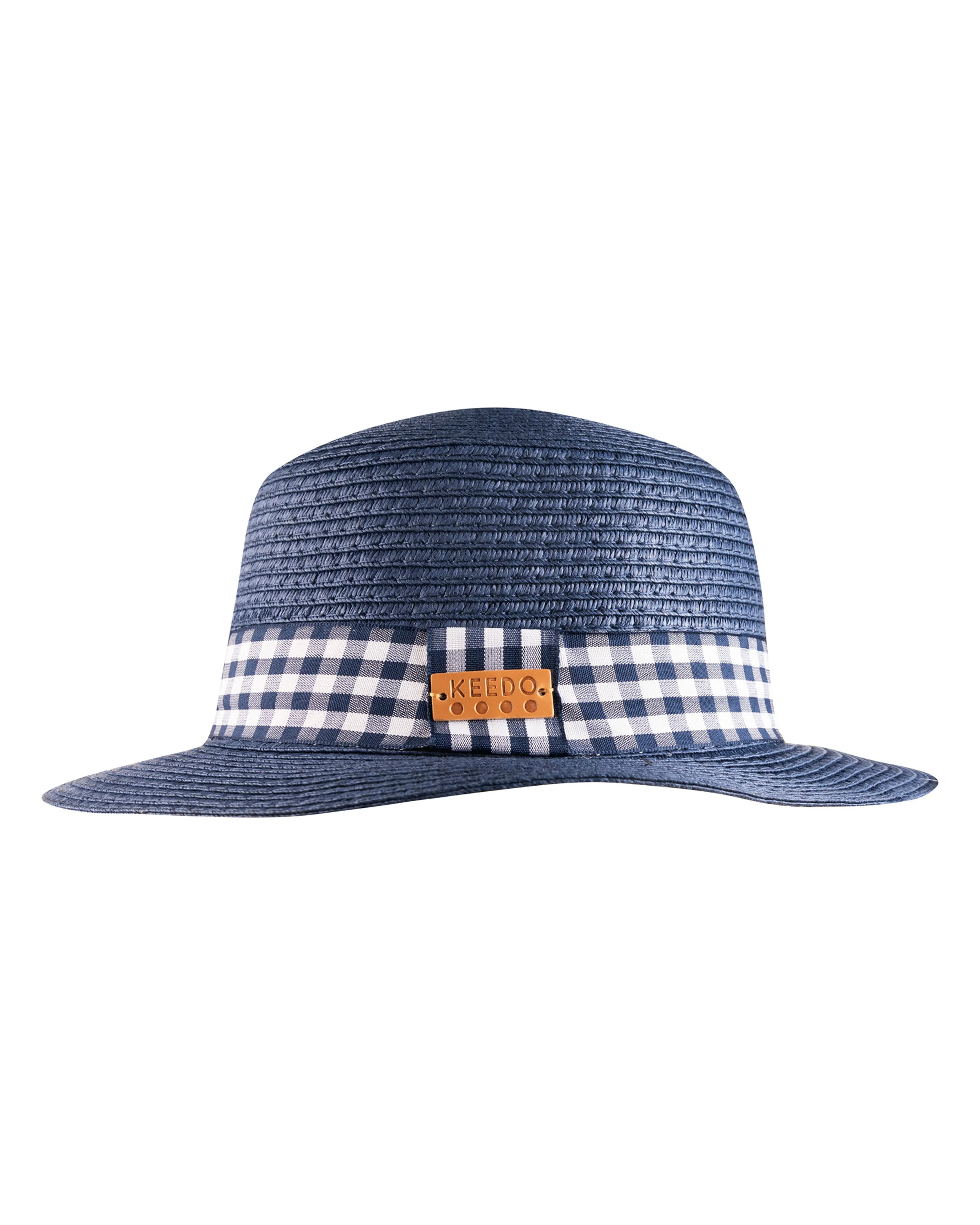 Check Boater Hat