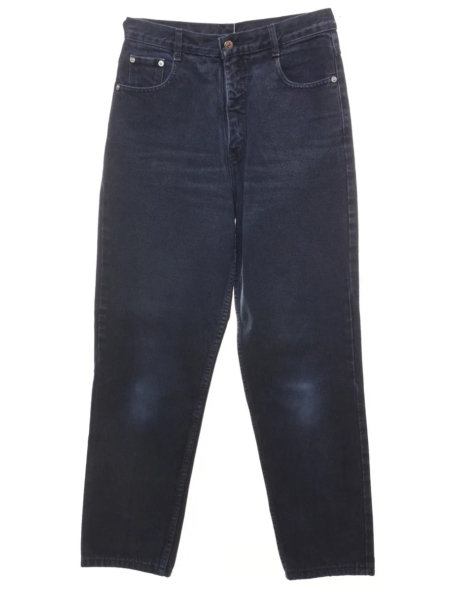 Classic Black Tapered Jeans - W28 L28
