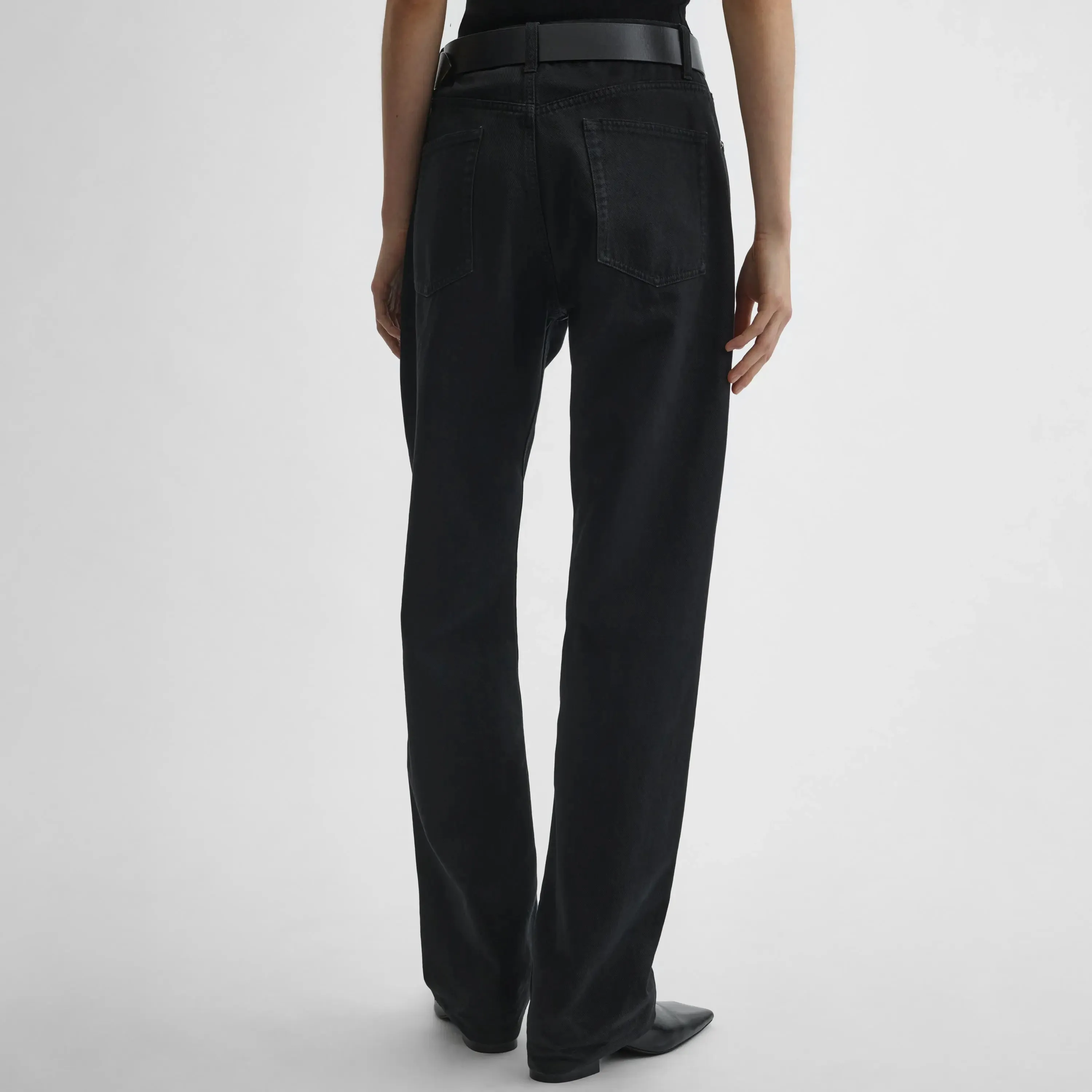 CLASSIC JEANS | black cotton