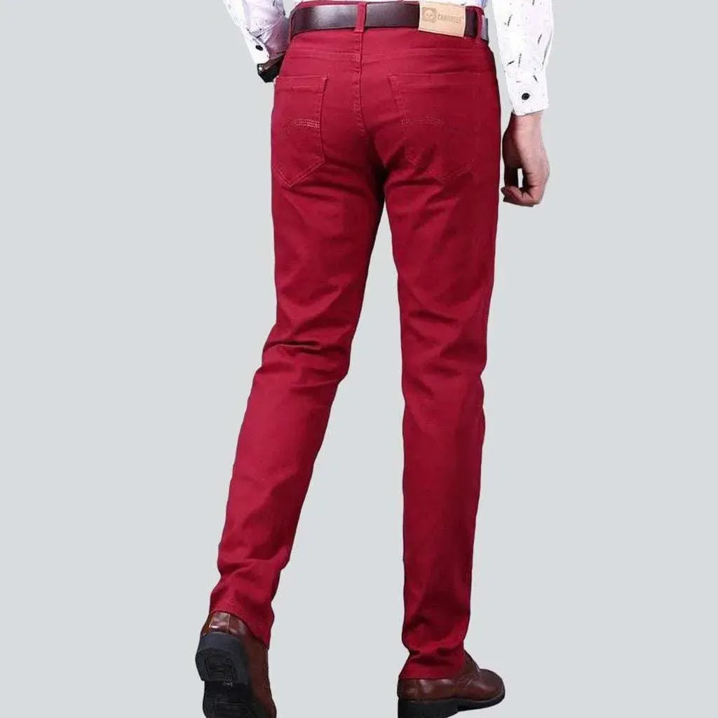 Classic regular jeans for men