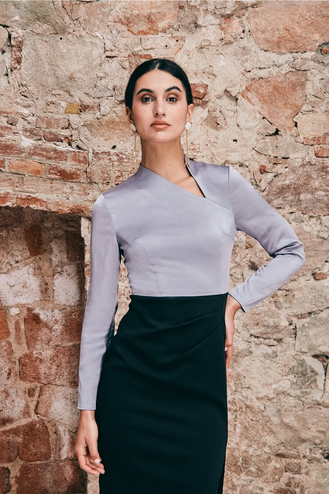 COLORBLOCK DRESS
