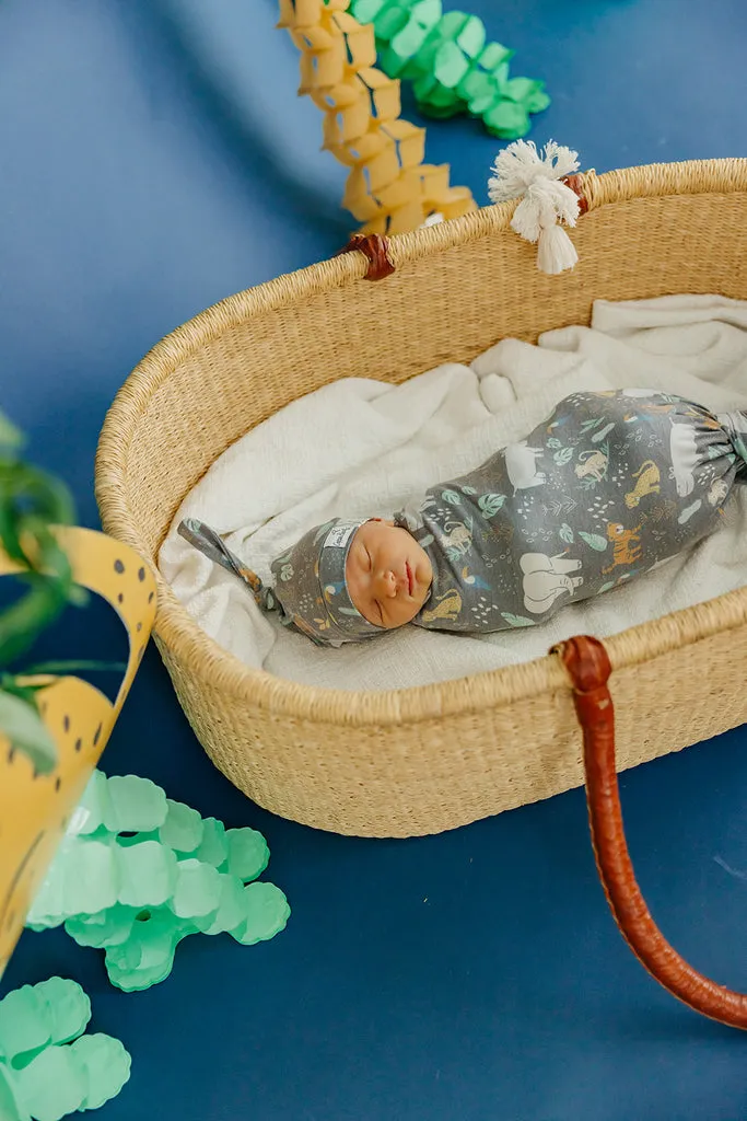 Copper Pearl Newborn Top Knot Hat | Bengal