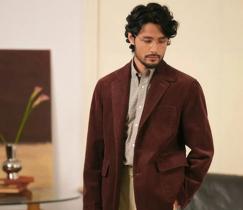 Corduroy Blazer