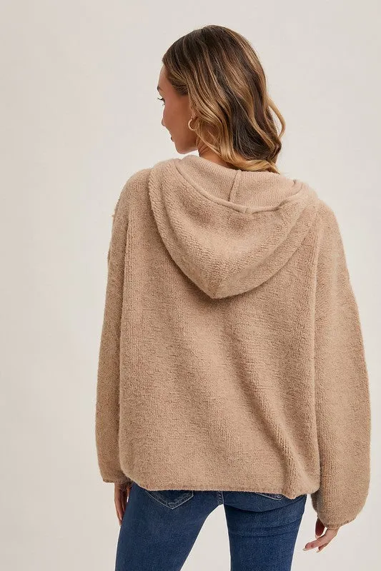 Cozy Up To Me Half Zip Hoodie