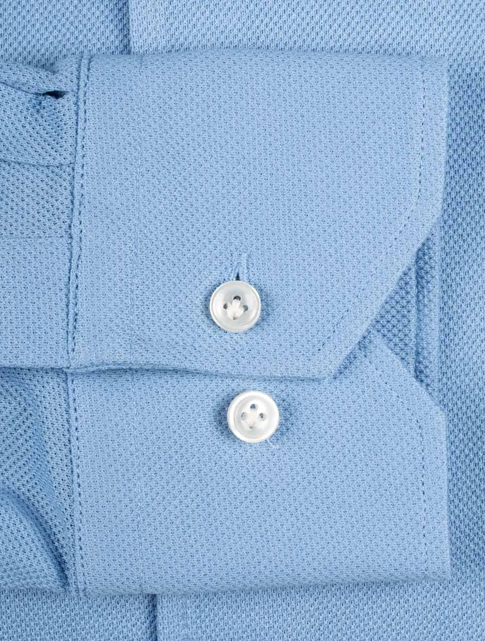 Eagles Buttondown Jersey Shirt Blue