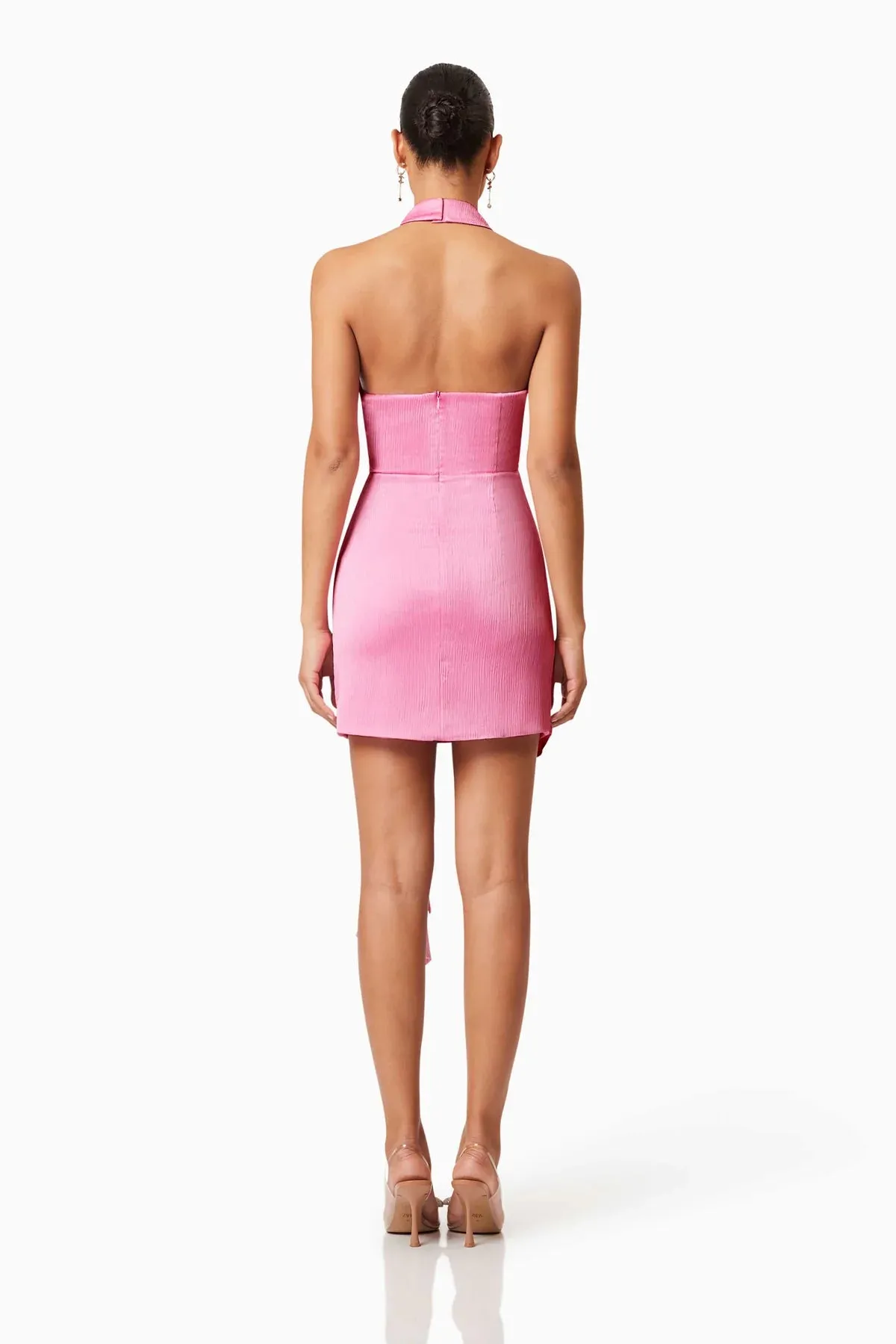 ELLIATT - Myra Mini Halter Dress - Pink
