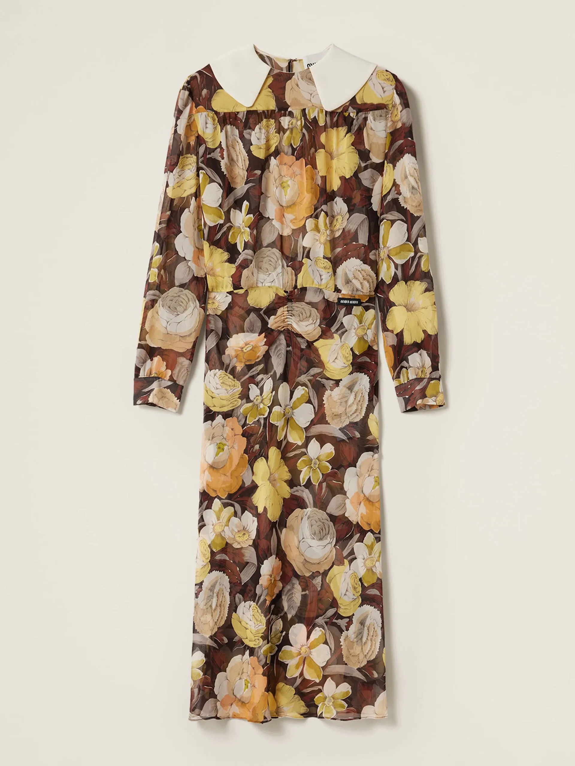 Floral georgette dress