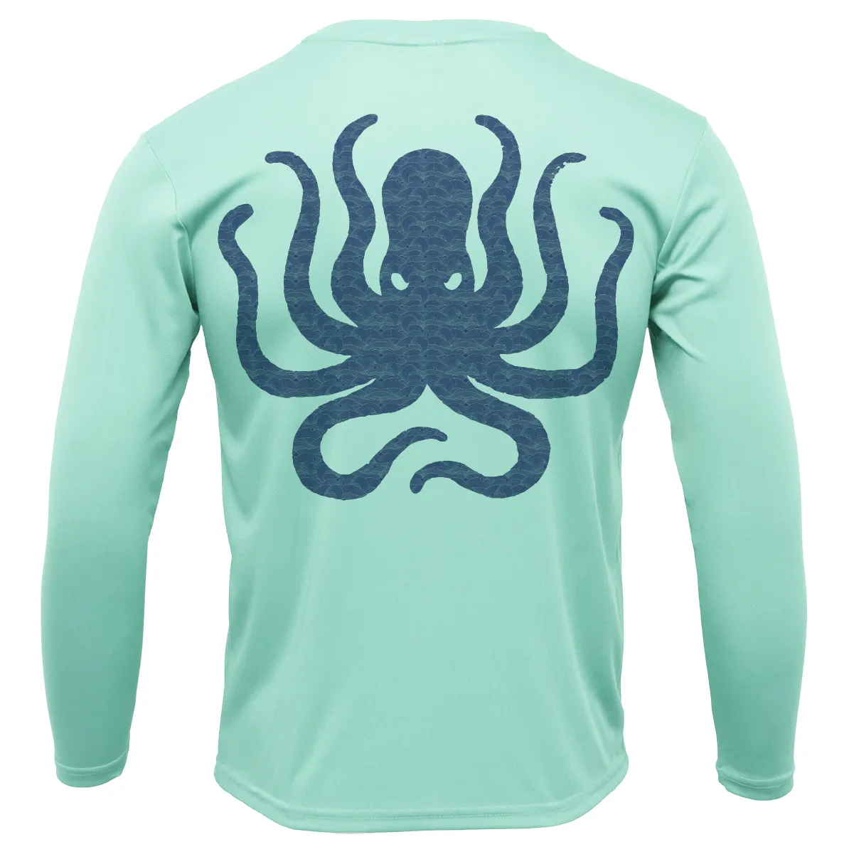 Florida Freshwater Born Kraken Girl's Long Sleeve UPF 50  Dry-Fit Shirt