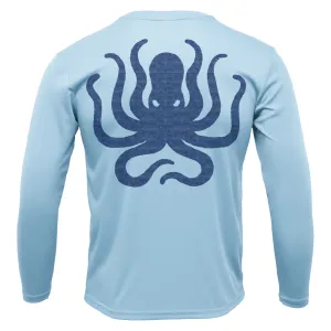 Florida Freshwater Born Kraken Girl's Long Sleeve UPF 50  Dry-Fit Shirt