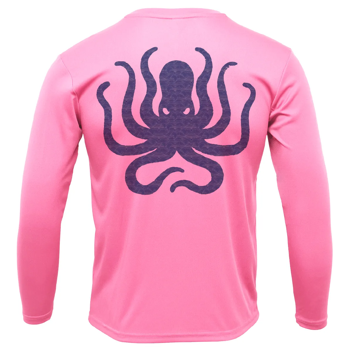 Florida Freshwater Born Kraken Girl's Long Sleeve UPF 50  Dry-Fit Shirt