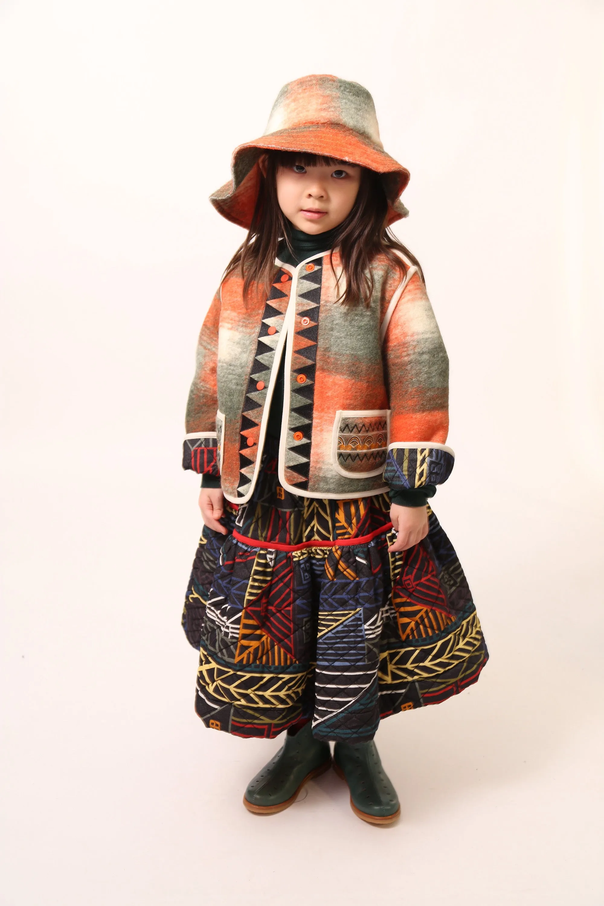 GWENN GATHERED SKIRT