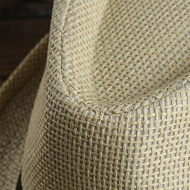 Hats Newest Western Straw Cowboy Hat Men Retro Casual Sun Cap