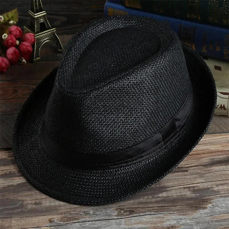 Hats Newest Western Straw Cowboy Hat Men Retro Casual Sun Cap