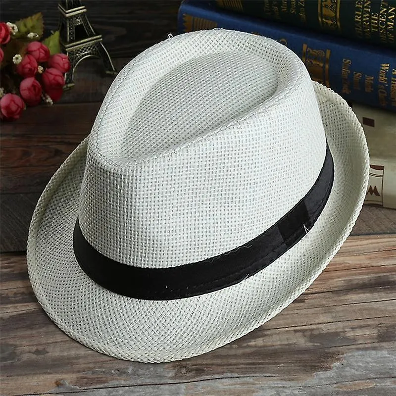 Hats Newest Western Straw Cowboy Hat Men Retro Casual Sun Cap