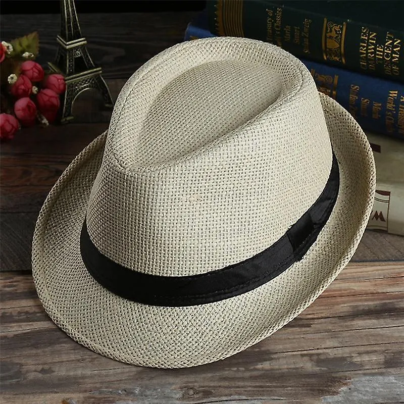 Hats Newest Western Straw Cowboy Hat Men Retro Casual Sun Cap