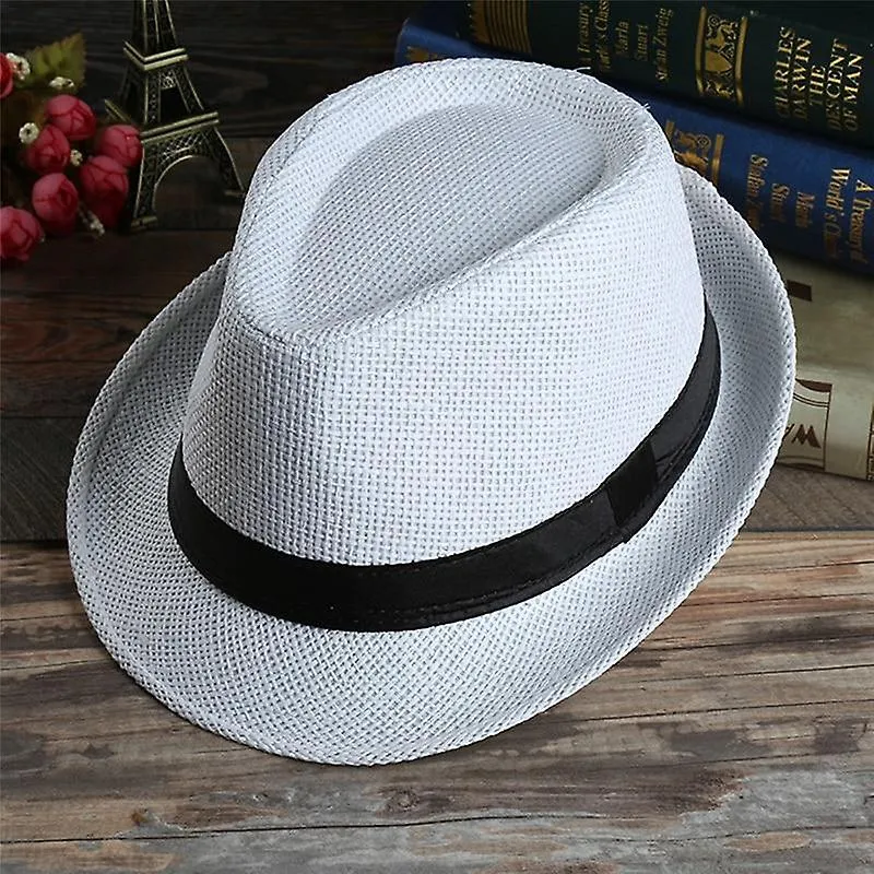Hats Newest Western Straw Cowboy Hat Men Retro Casual Sun Cap