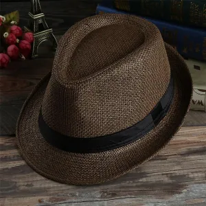 Hats Newest Western Straw Cowboy Hat Men Retro Casual Sun Cap