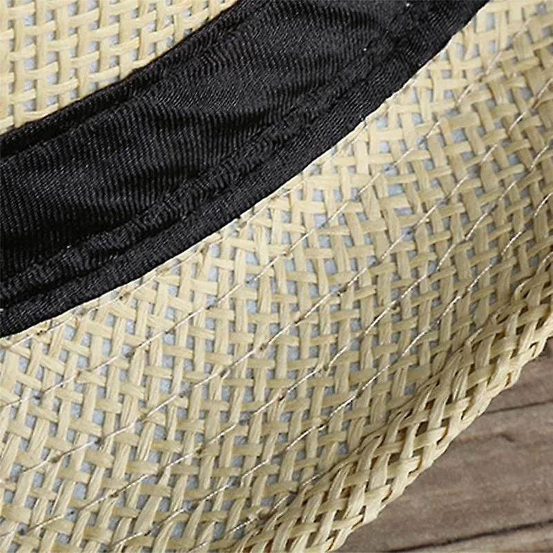 Hats Newest Western Straw Cowboy Hat Men Retro Casual Sun Cap