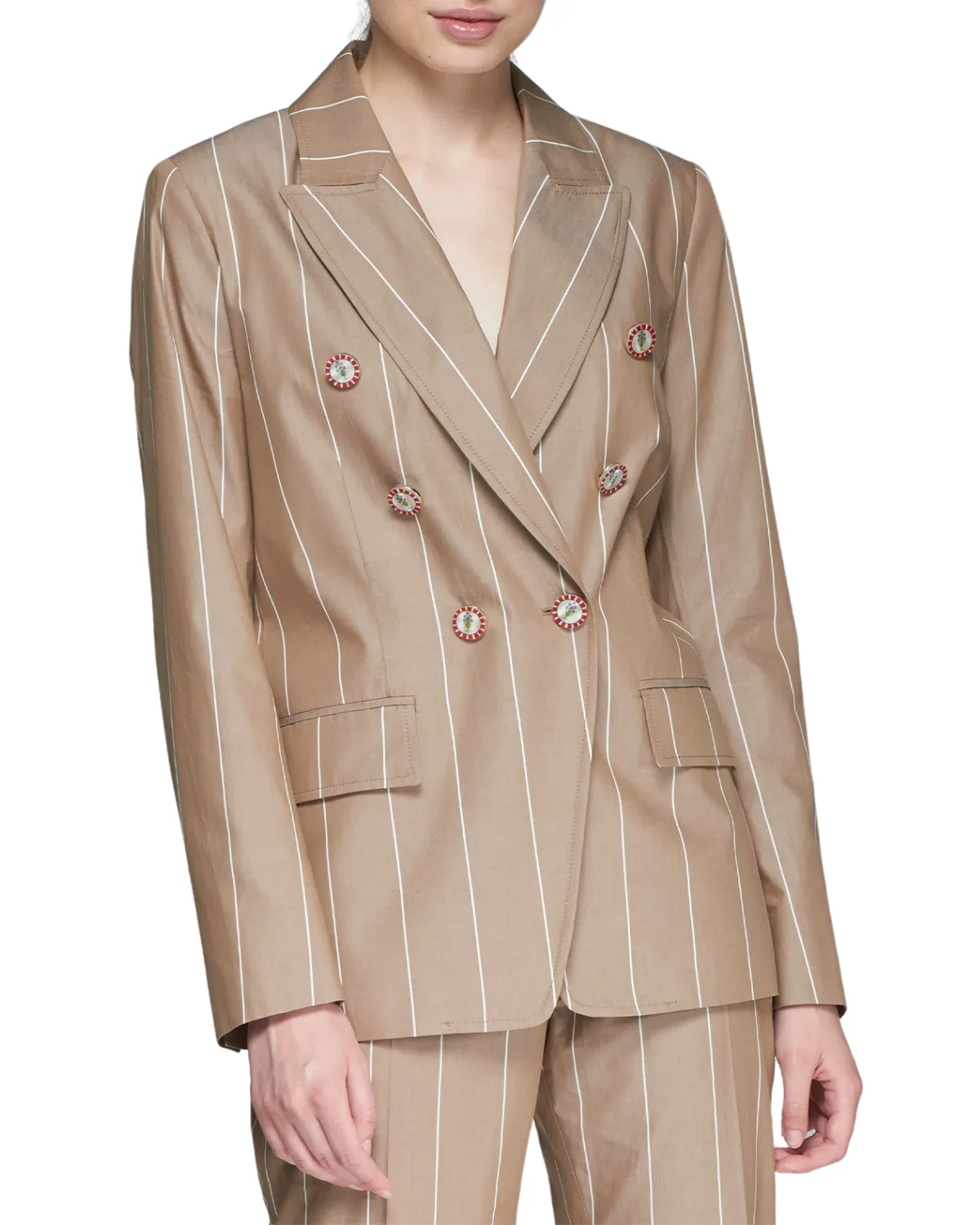 Ingrid Classic Blazer (Tan)