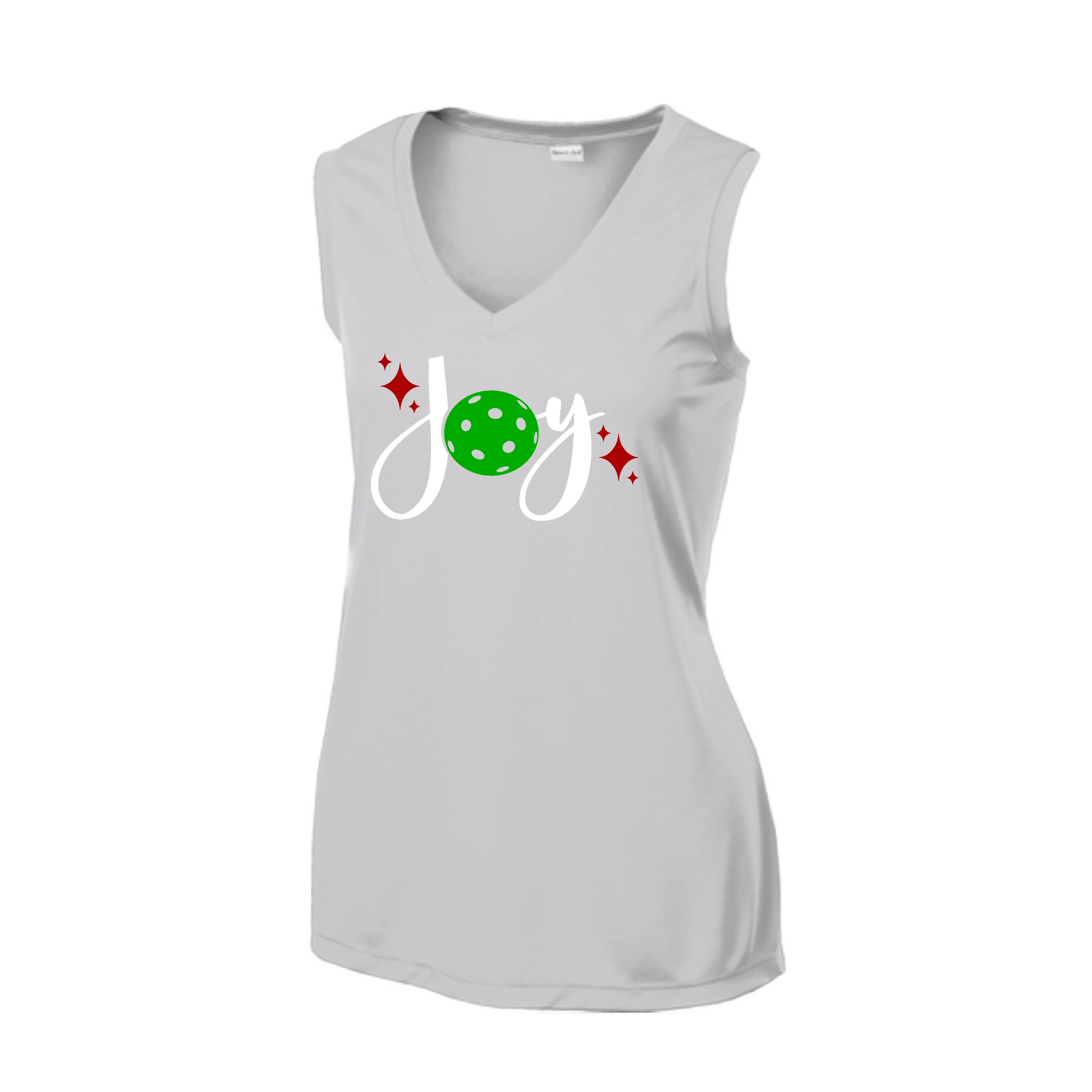 Joy | Women’s Sleeveless Pickleball Shirt | 100% Polyester