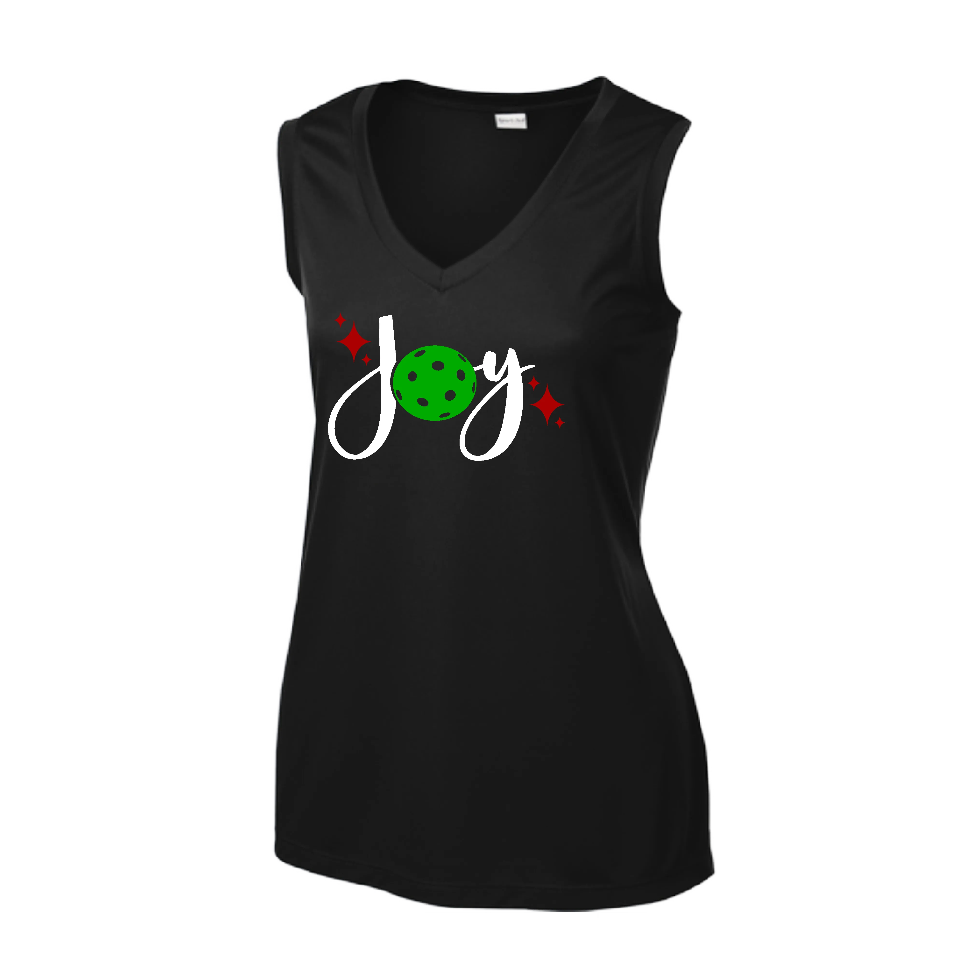 Joy | Women’s Sleeveless Pickleball Shirt | 100% Polyester