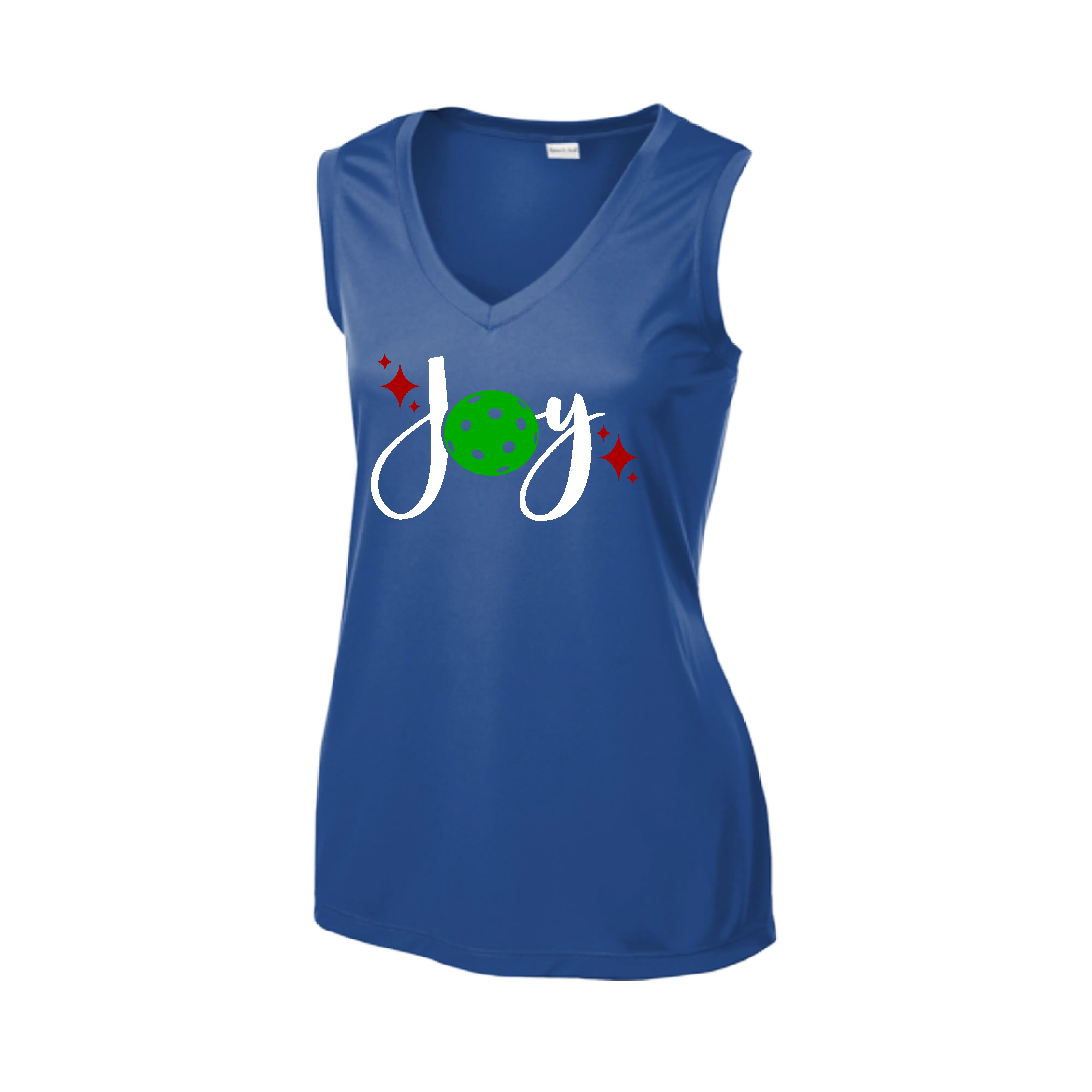 Joy | Women’s Sleeveless Pickleball Shirt | 100% Polyester