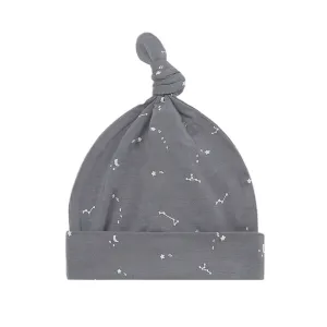 Knotted Baby Hat Night Sky